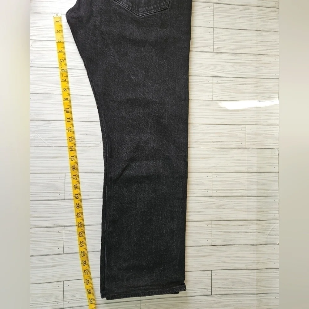 Levi's 501 Original Fit Jean in All Nighter Black Men's Size 40 x 30
